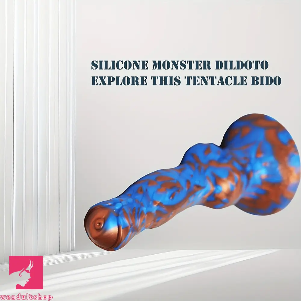 7.48in Fantasy Knot Dog Dildo For Women Silicone Thick Soft Lifelike Dildo