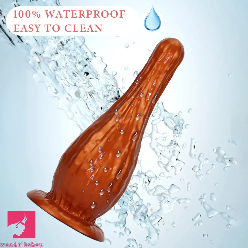 5.31in 7.08in 9.05in Fantasy Silicone Dildo Vase Shape With Suction Cup