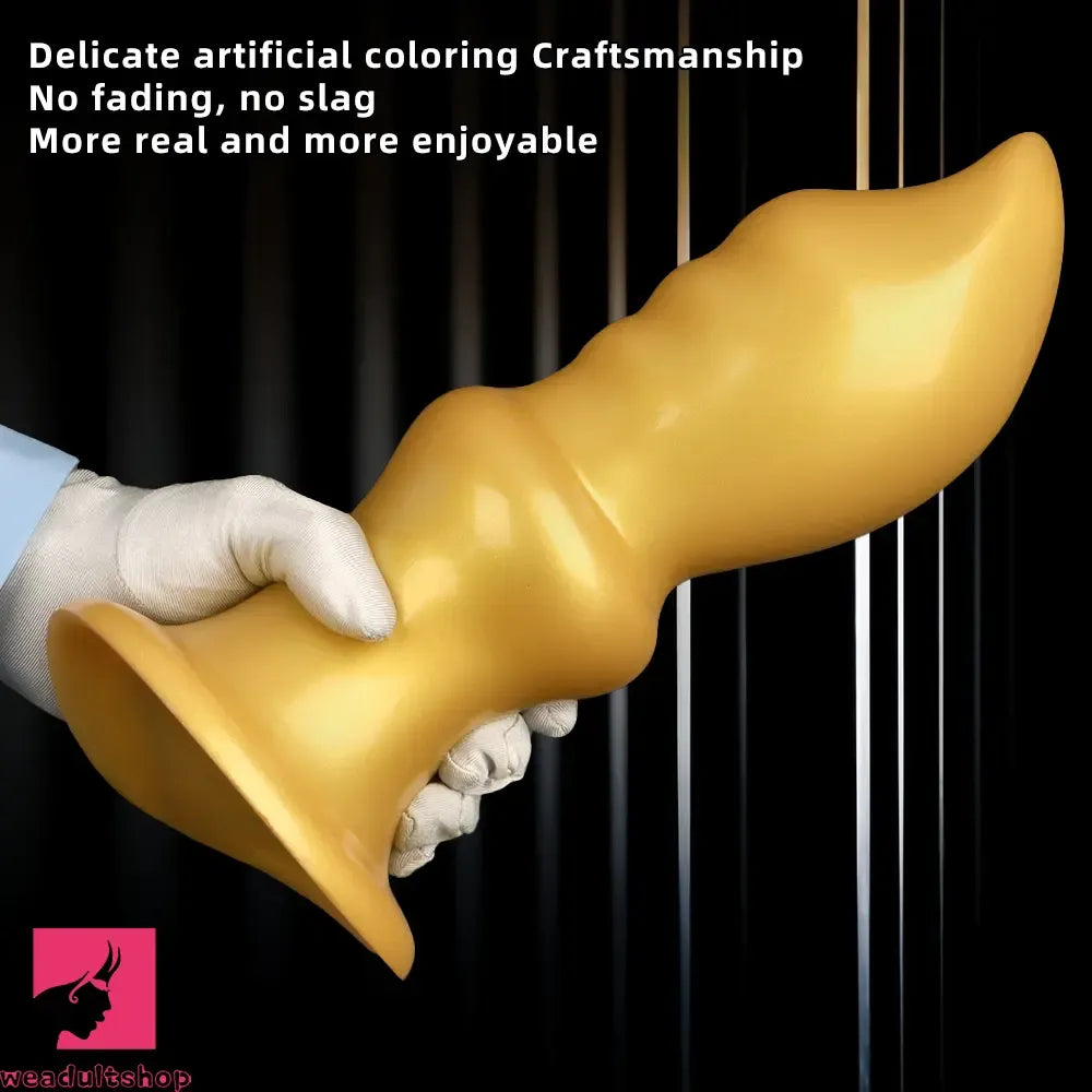 5.7in 8.26in 10.62in Liquid Silicone Sword Soft Anal Dilation Cock Dildo