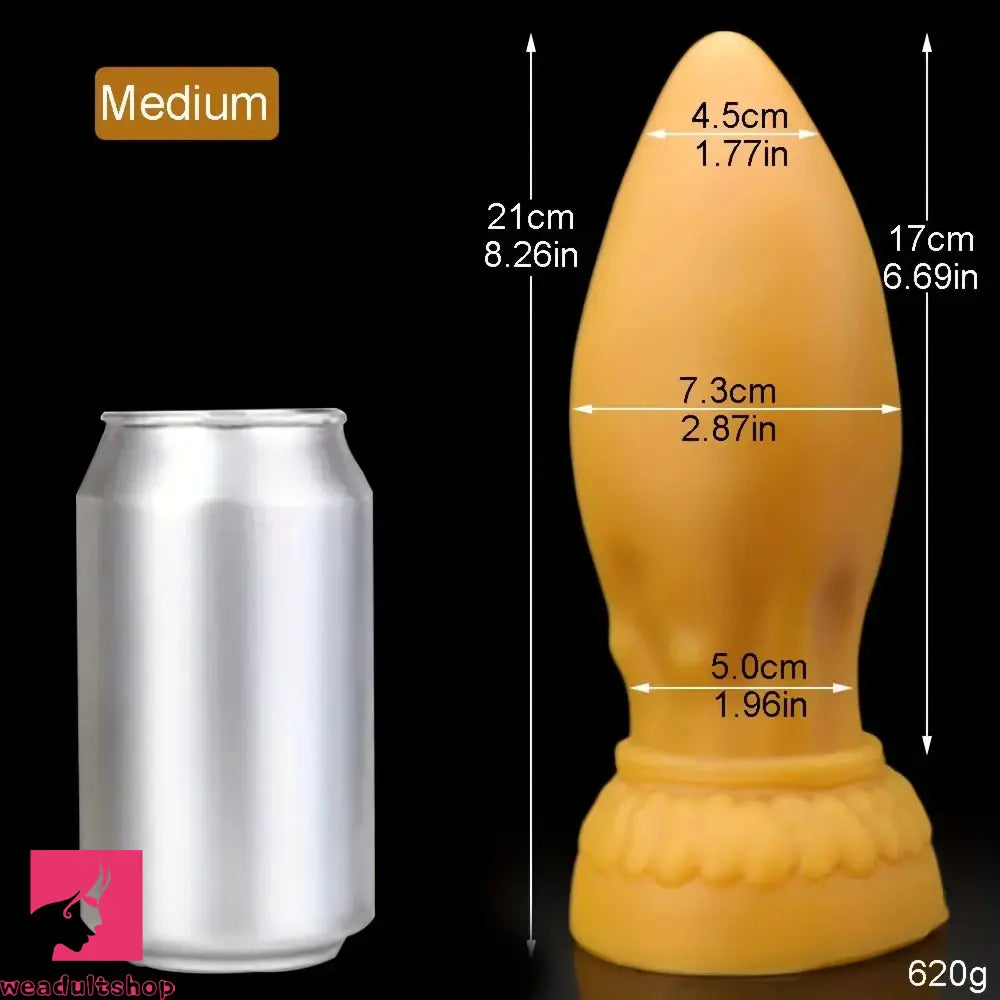 6.88in 8.26in Large Anal Dilation Odd Dildo For Women Clit Masturbation