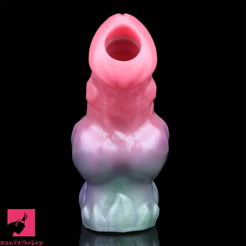 5.9in Flesh Shell SHAZ-3006 Fantasy Hollow Dildo Sleeve For Cock Extension