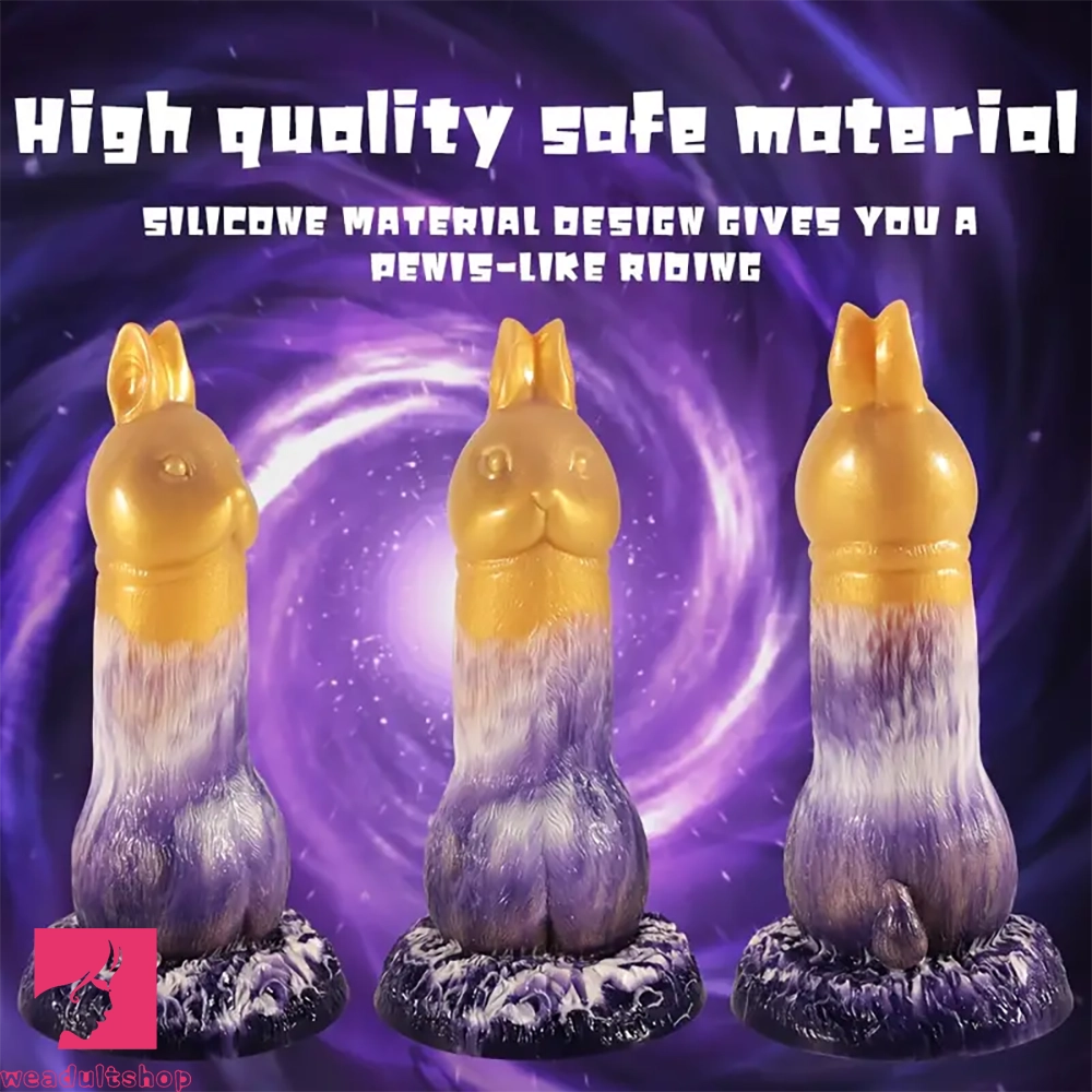 7.87in Zodiac Rabbit New Strange Shaped Dildo Simulation Prostate Dildo