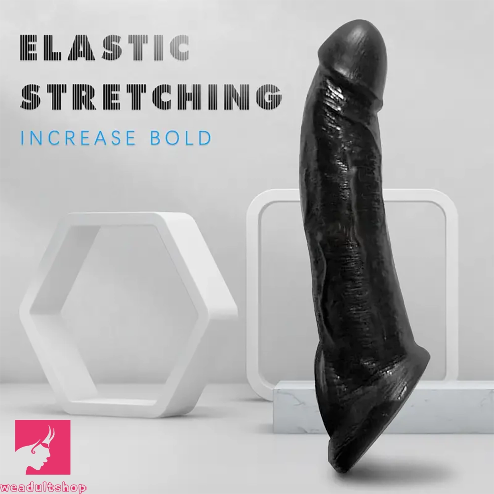 8.66in Realistic Dildo Sleeve Feel Like Skin For Hands-Play Sex Clit Pleasure