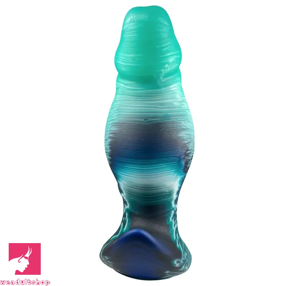 5.7in 6.69in 7.67in Wearable Butt Plug Anal Dildo Realistic Veins Soft Cock