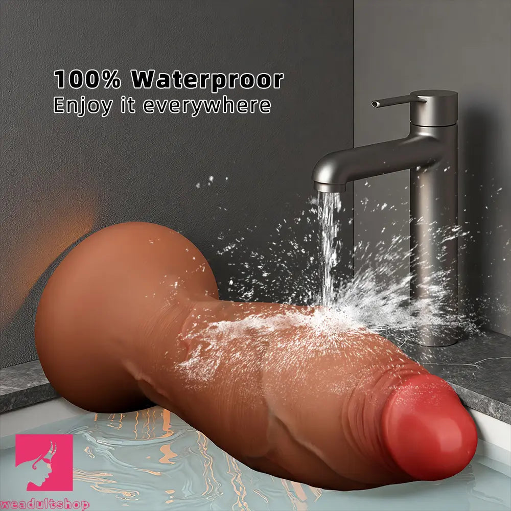 9.05in 10.23in 12.2in 13.38in 14.96in Huge Thick Long Odd Silicone Dildo