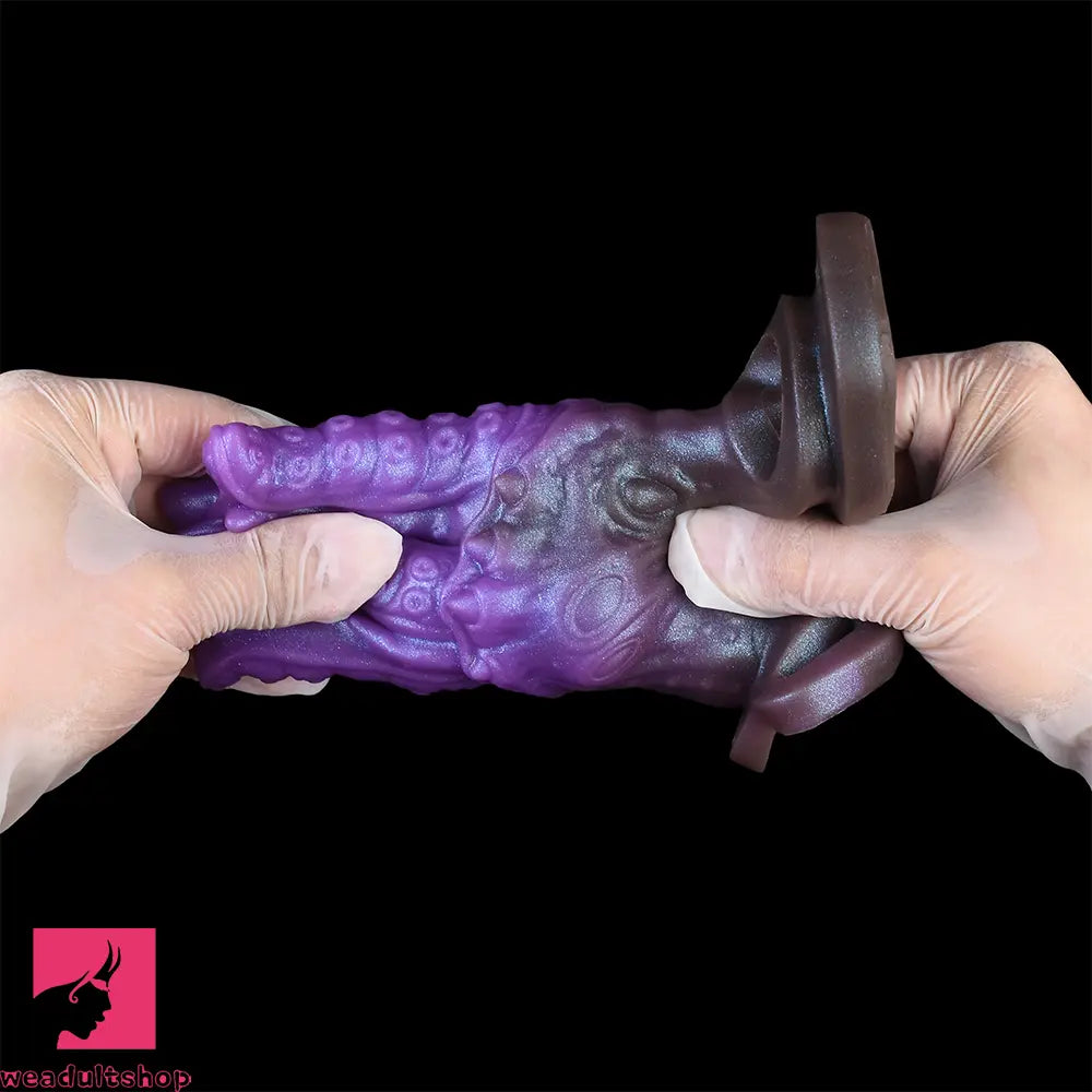 5.59in Dragon Beast Creature Silicone Flexible Fantasy Hollow Dildo Sleeve