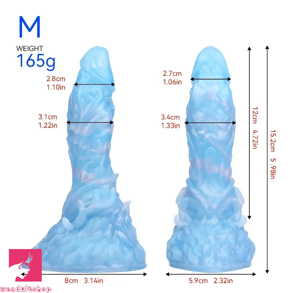 4.8in 5.98in 7.32in 8.46in Monster Anal Plug Silicone Dildo Cock Butt Plug