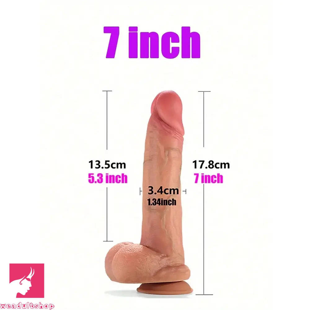 7in 8in 9in 10in Super Real Skin Soft Silicone Big Dildo For Anus G Spot