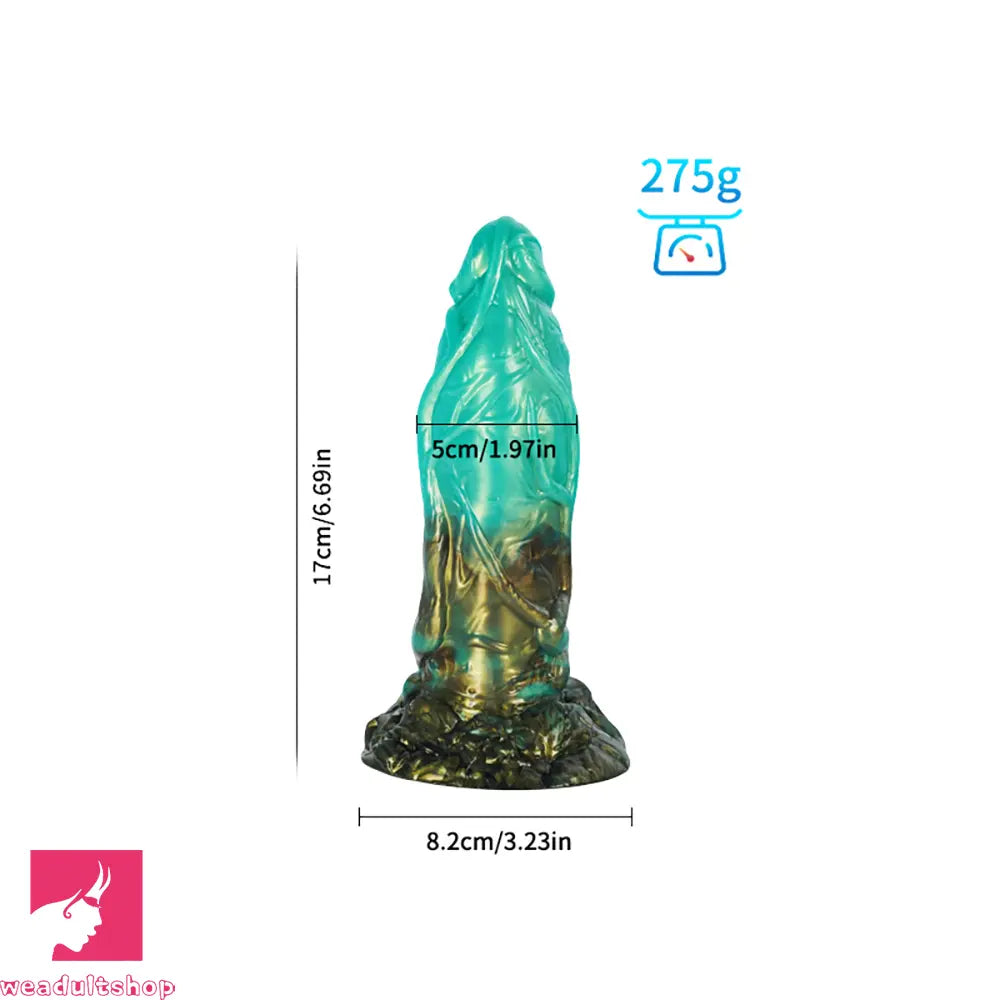 Realistic Monster Dog Animal Fantasy Knot Penis Soft Dildo Male Cock Toy