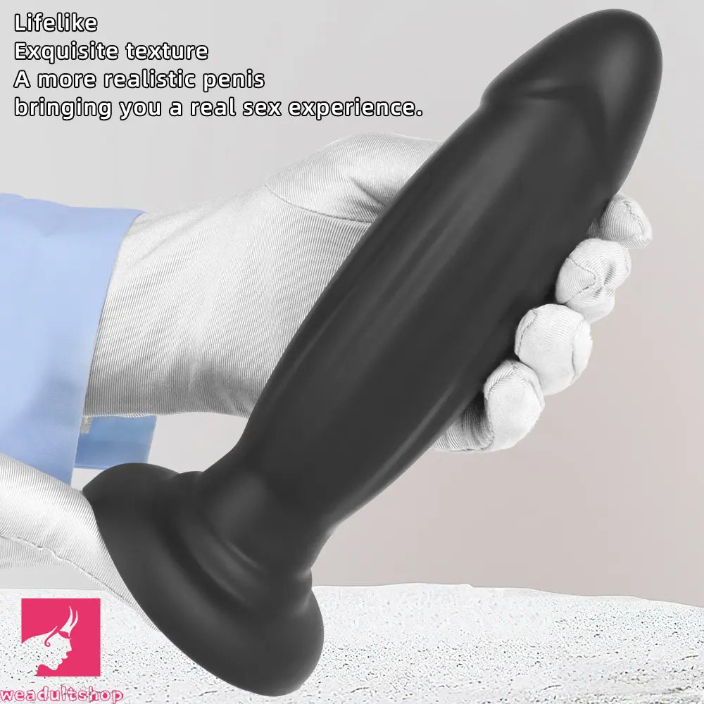 8.85in Eggless Female Masturbator Silicone Soft Dildo For Women Couples