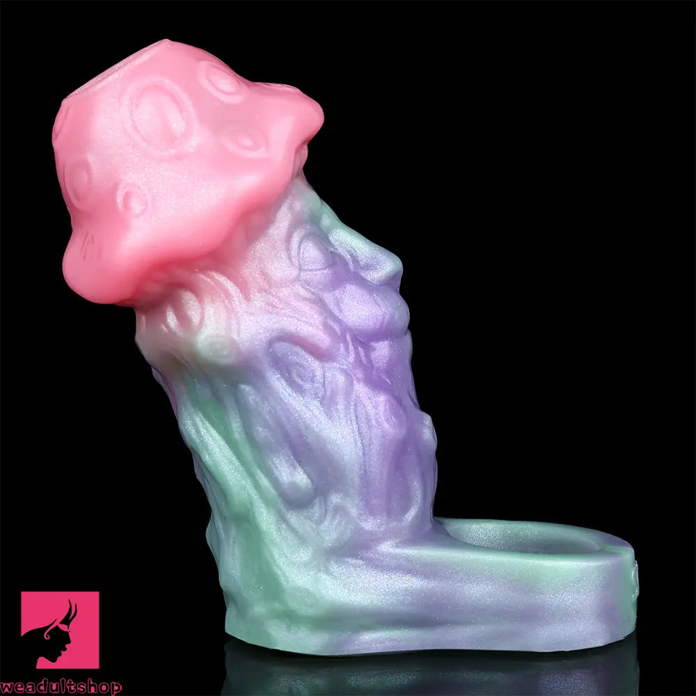 4.44in Spore Bloom SHAZ-3016 Fantasy Hollow Dildo Cock Sleeve Extension