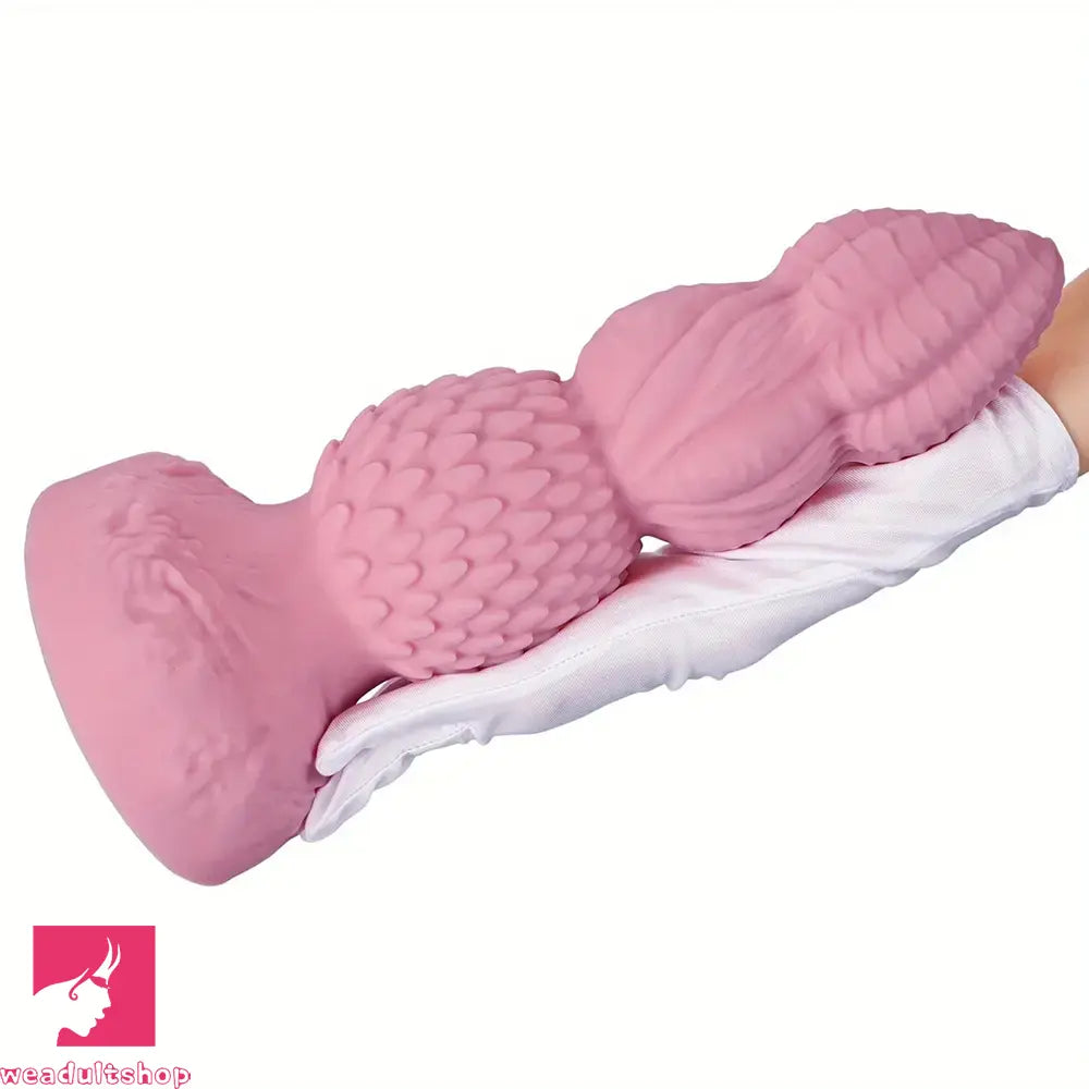 7.28in 9.05in 10.63in 11.81in 13.38in Fantasy Silicone Soft Clitoris Anal Dildo