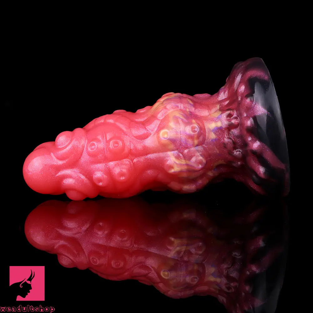 5.91in Fantasy Silicone Soft Monster Cock Dildo With Suction Cup Penis