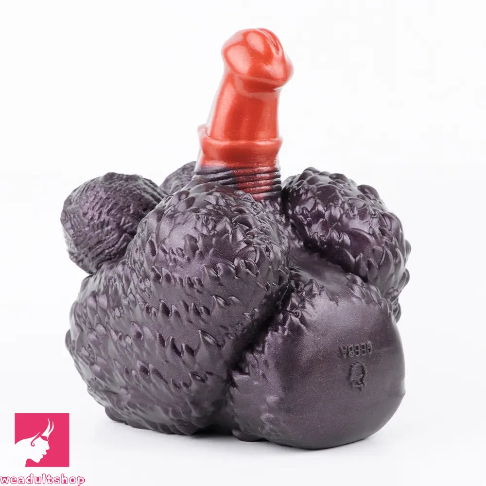 8.07in Monkey Penis Silicone Dildo Big Ass Masturbator For Sensory Love