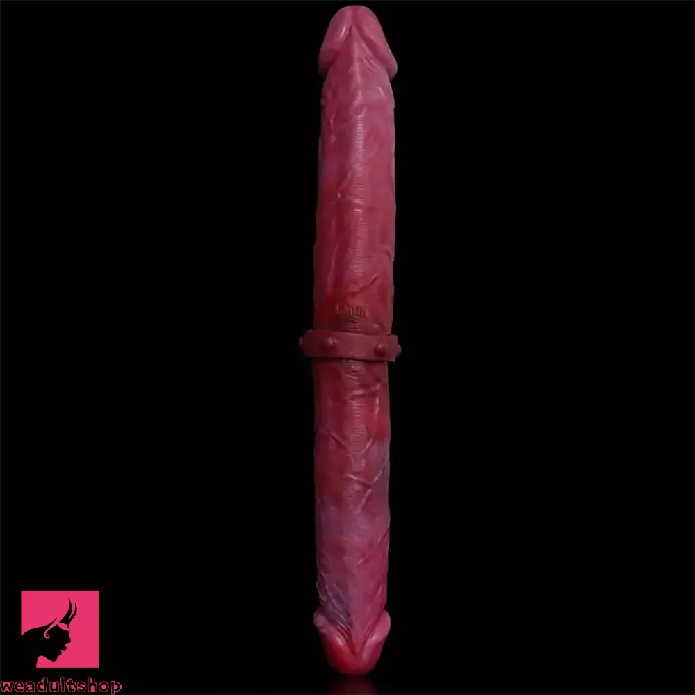 14.96in Big Long Double Sided Silicone Fantasy Dildo Women Sex Toy
