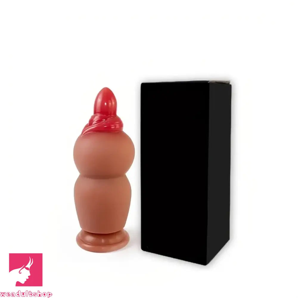 6.69in Realistic G-Spot Stimulating Silicone Small Fantasy Odd Alien Dildo