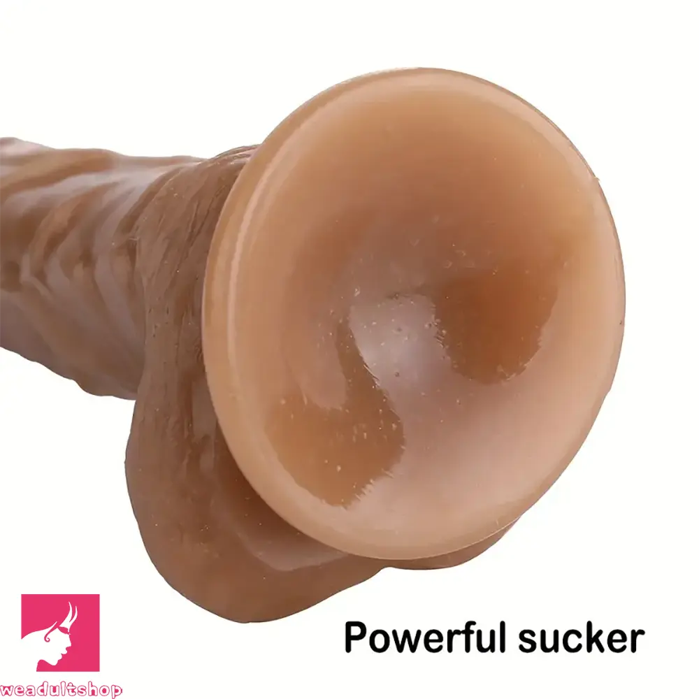 6.69in 7.88in 9.85in Real Penis Strong Suction Cup PVC Real Dildo