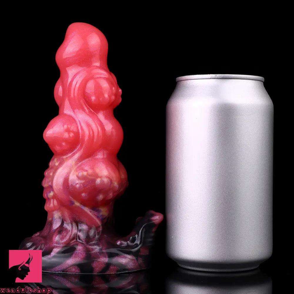 5.91in Fantasy Silicone Soft Odd Dildo Durable Construction Cock Sex