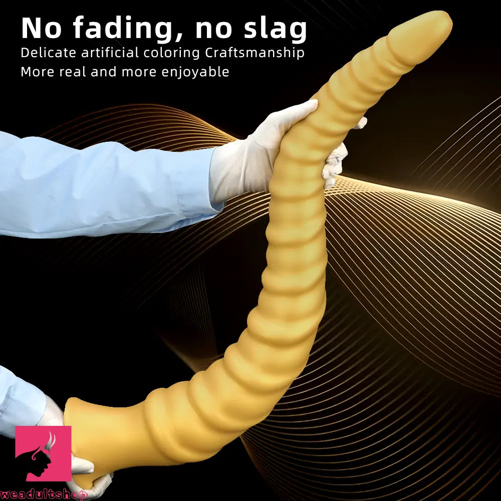 29.34in Extra Long Large Silicone Thread Soft Dildo Masturbator For Sex
