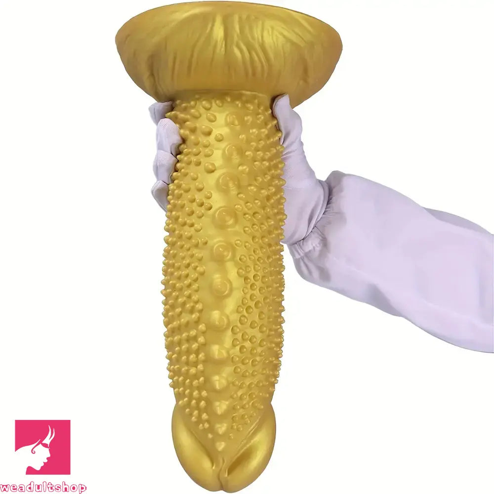 7.08in 8.66in 10.23in 11.81in 13.38in Spiky Particles Huge Dildo With Penis