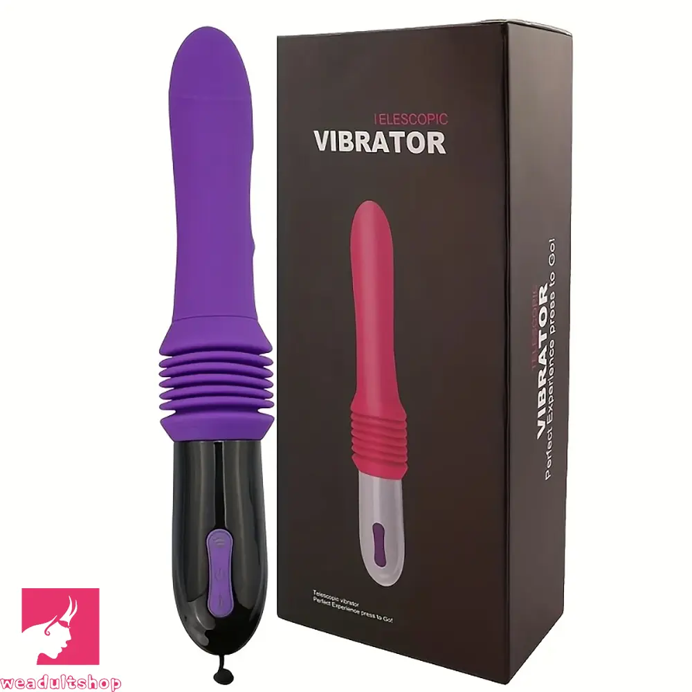 11.3in Rechargeable Automatic Thrusting Dildo Sex Toy 10-Speed Vibration