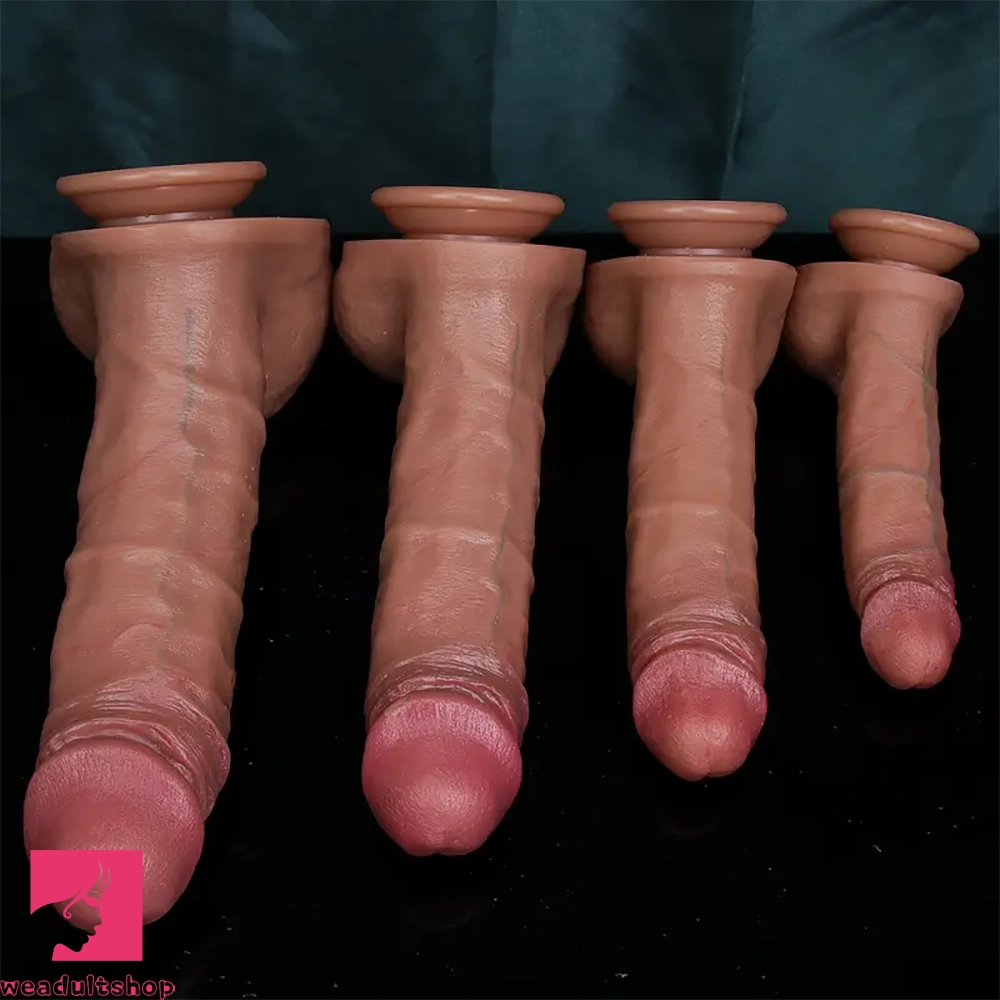 8.3in 9.6in 10.8in 12.2in Real Veins Personal Soft Big Real Prostate Dildo