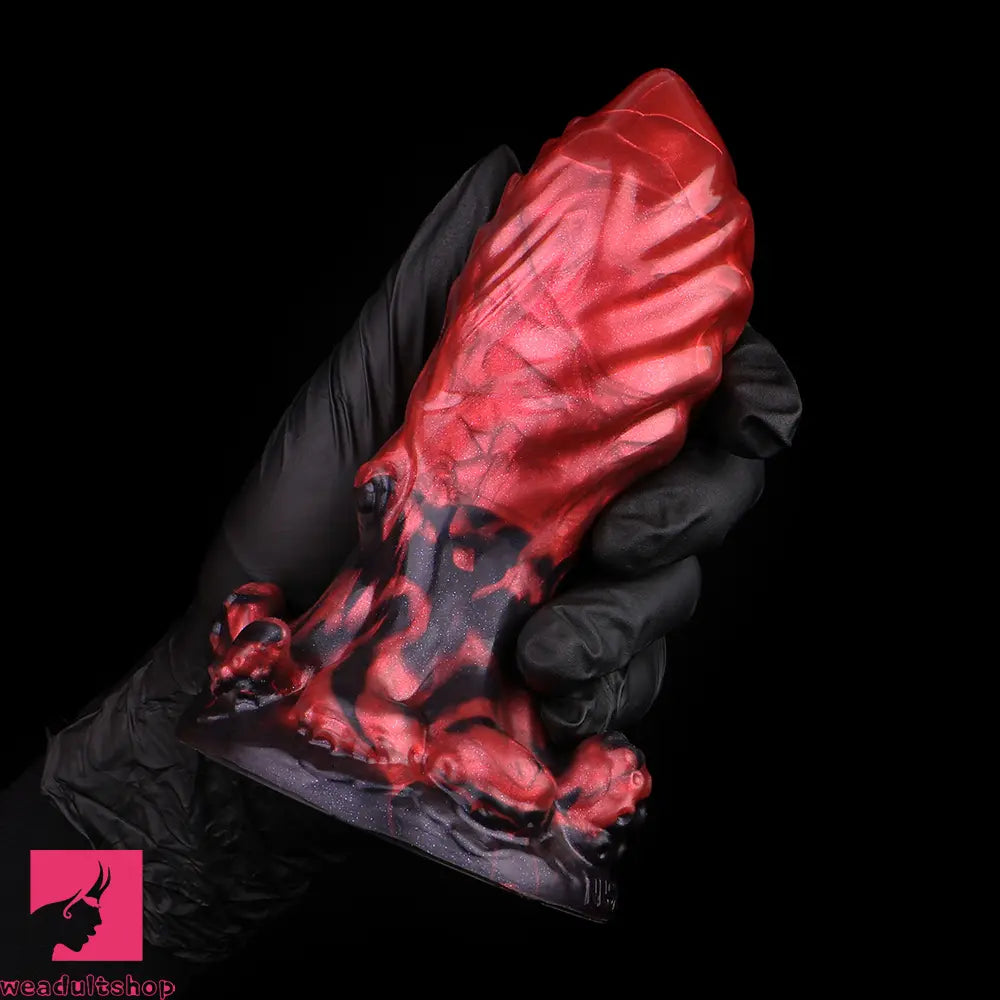5.83in Monster Fantasy Silicone Soft Dildo Male Masturbator Anal Plug