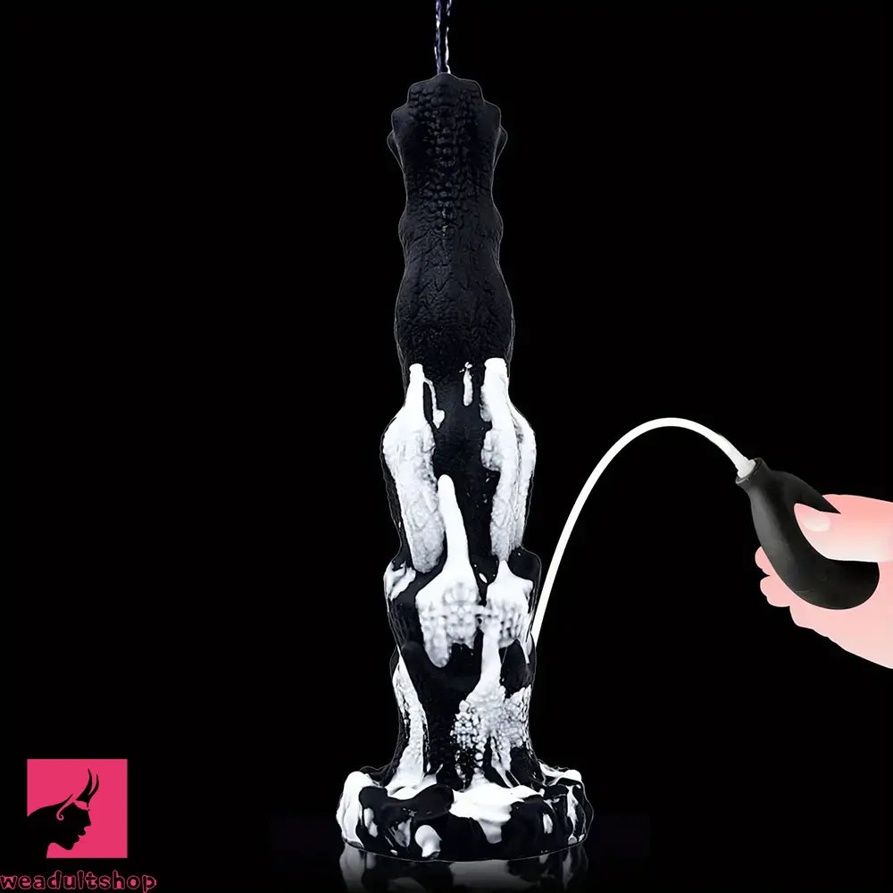 10.2in Realistic Squirting Dildo Ejaculating Toy Big Thick Monster Dildo