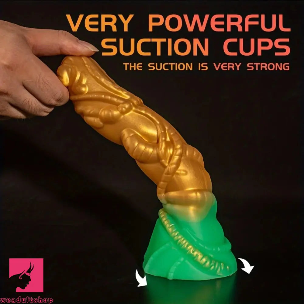 8.66in Alien Realistic Simulation SM Toy Liquid Silicone SM Rear Cock Dildo