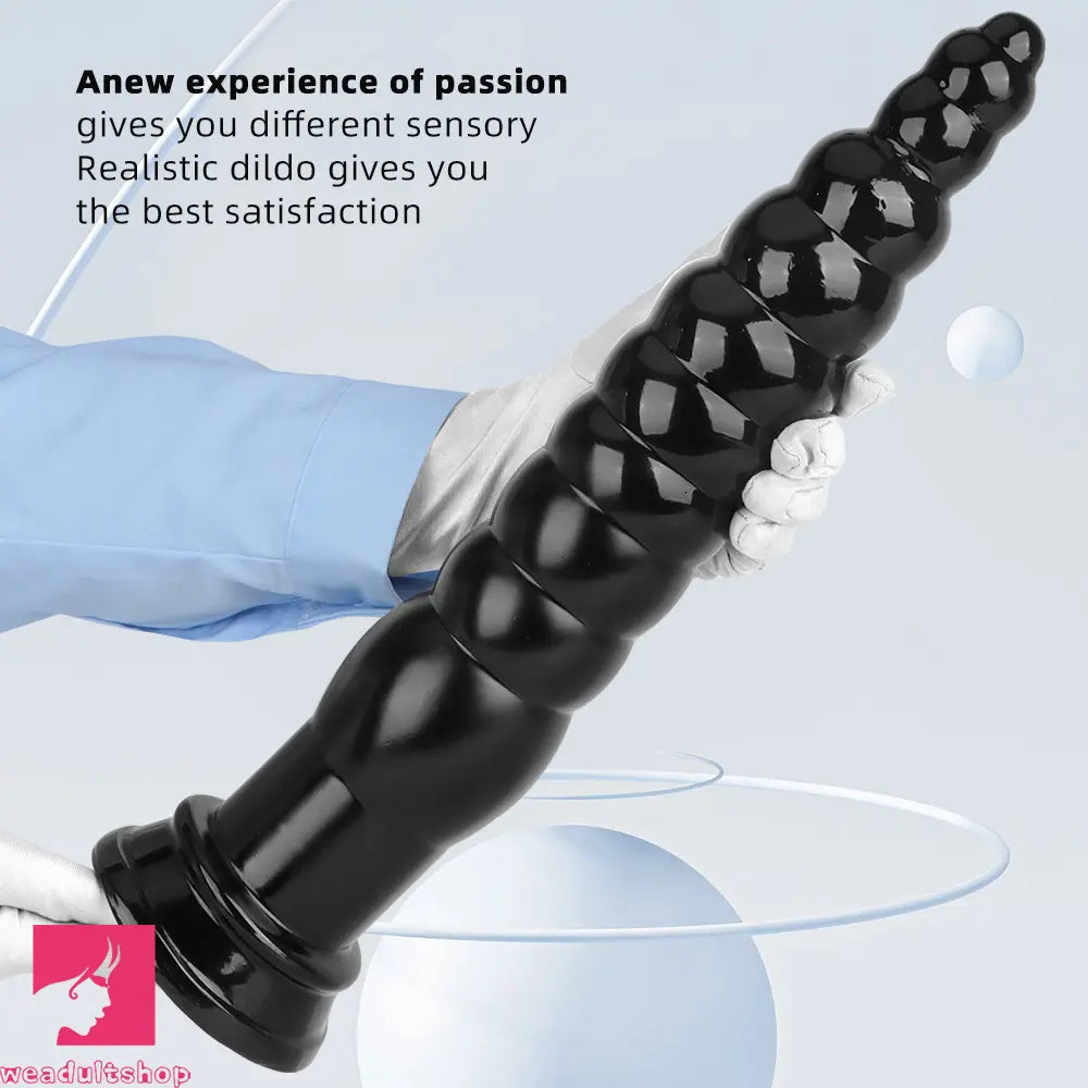 12.6in 17.32in PVC Super Long Large Thick Anal Plug Dildo Torture Cock