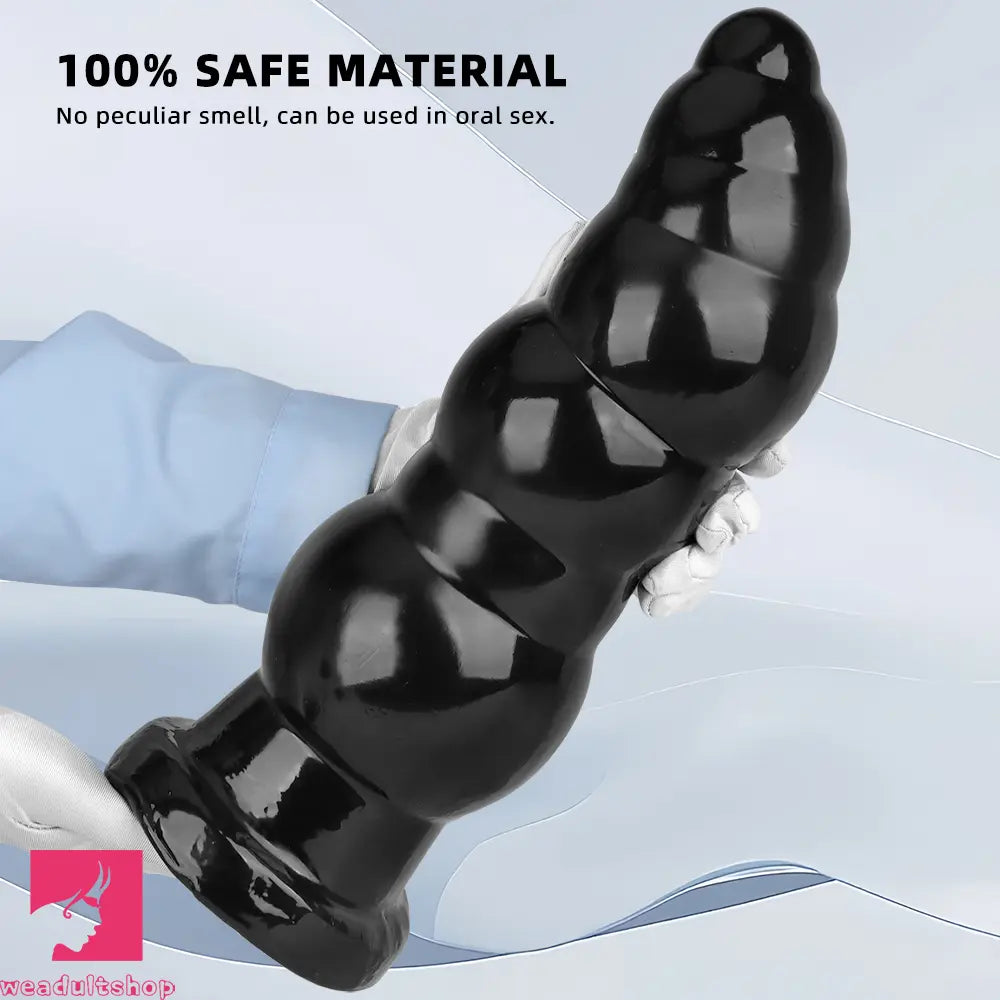 10.23in 14.56in Giant Penis Butt Plug Small Head PVC Fantasy Cock Dildo