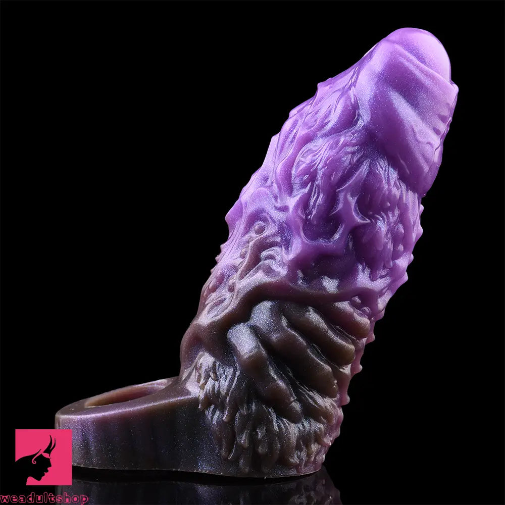 5.98in Dragon Beast Creature Fantasy Hollow Dildo Cock Odd Sleeve