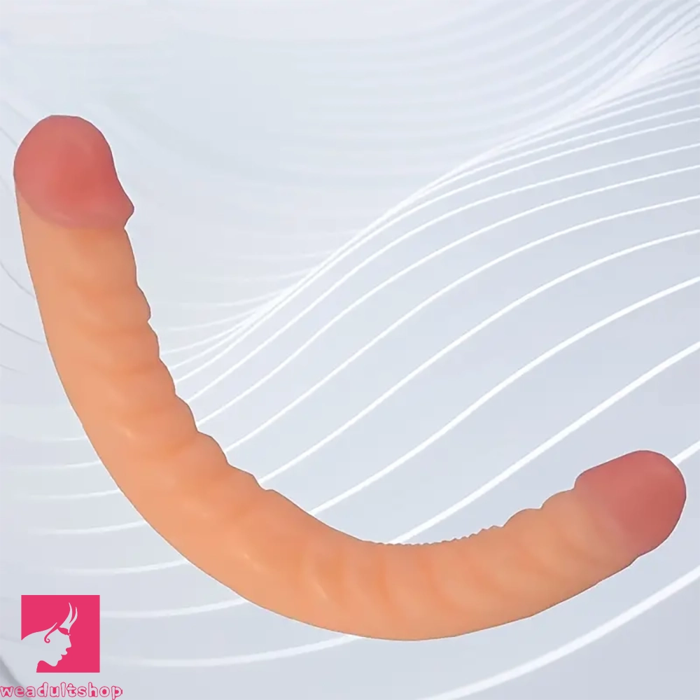 16.5in Super Long Double Head PVC Cock Dildo For G Spot Love