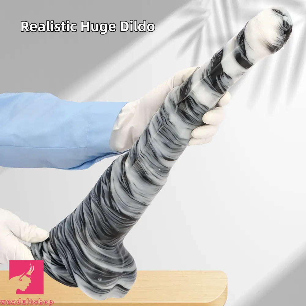18.9in Mixed Color Big Alternative Animal Super Long Horse Cock Dildo