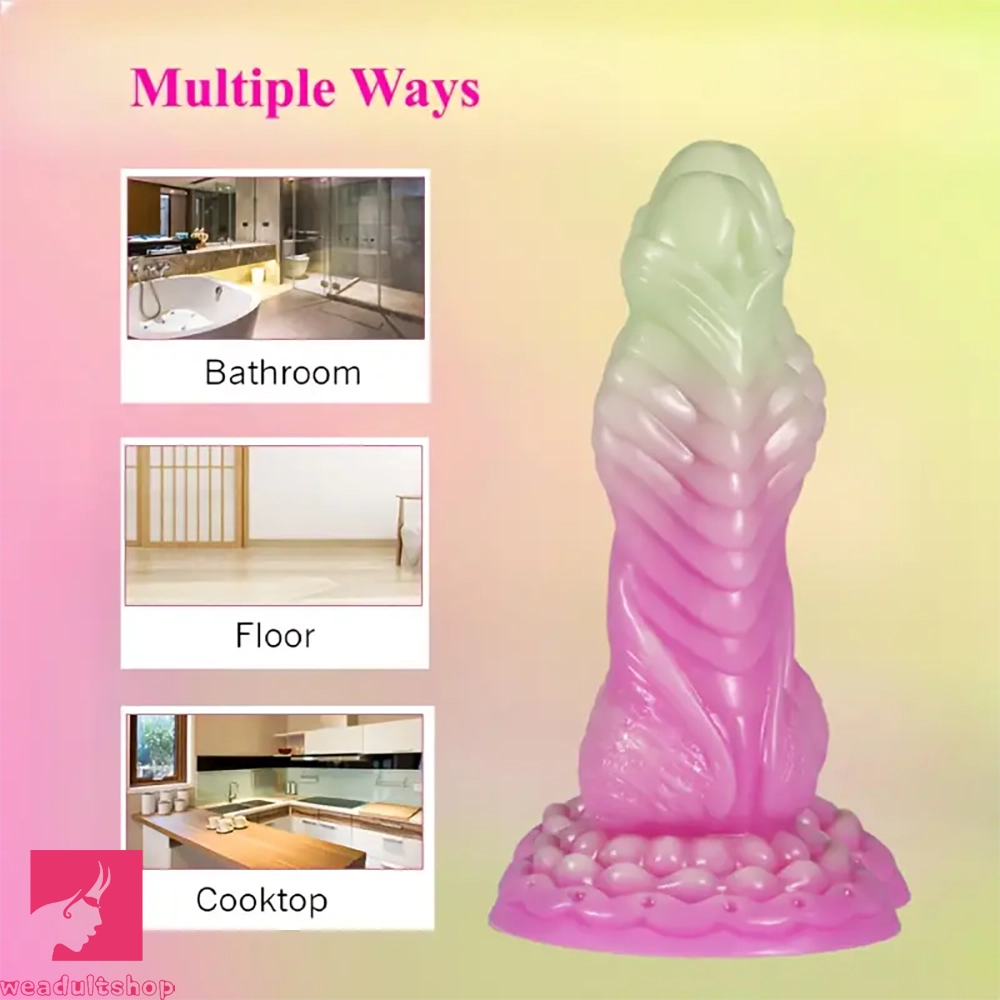 7.87in Silicone Snake Animal Dildo With Suction Cup For Adults Dilation