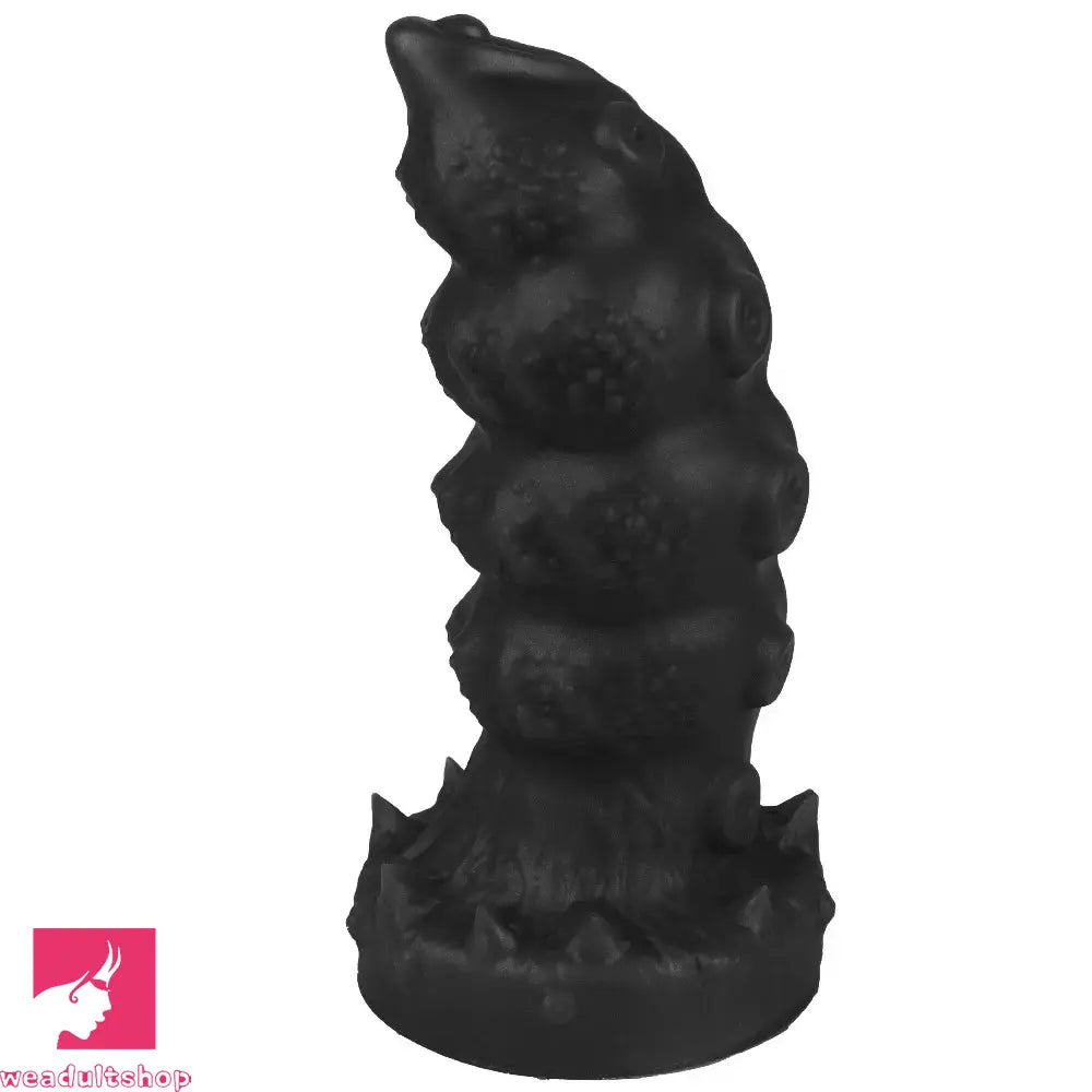 6.69in Liquid Silicone Soft Thick Anal Plug Punishment Play Octopus Dildo