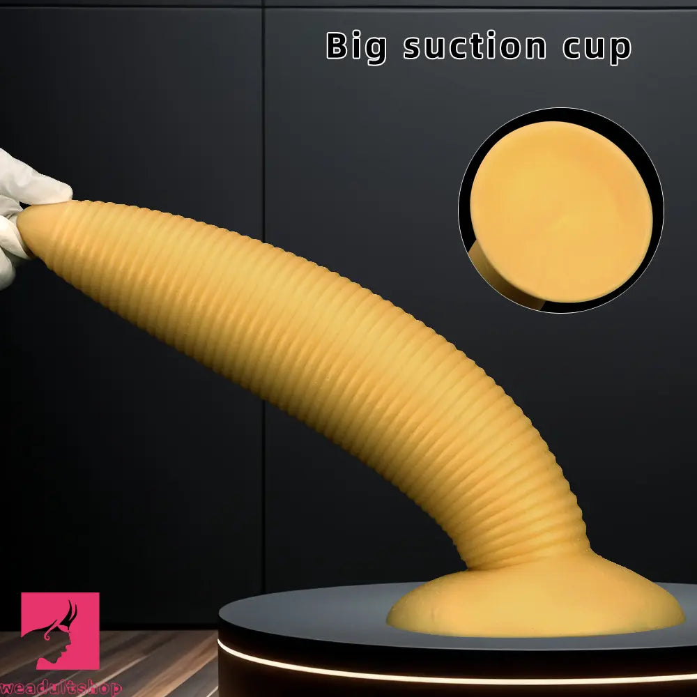 13.38in 14.96in Pointed Large Long Threaded Anal Plug Dildo For Anal Sex