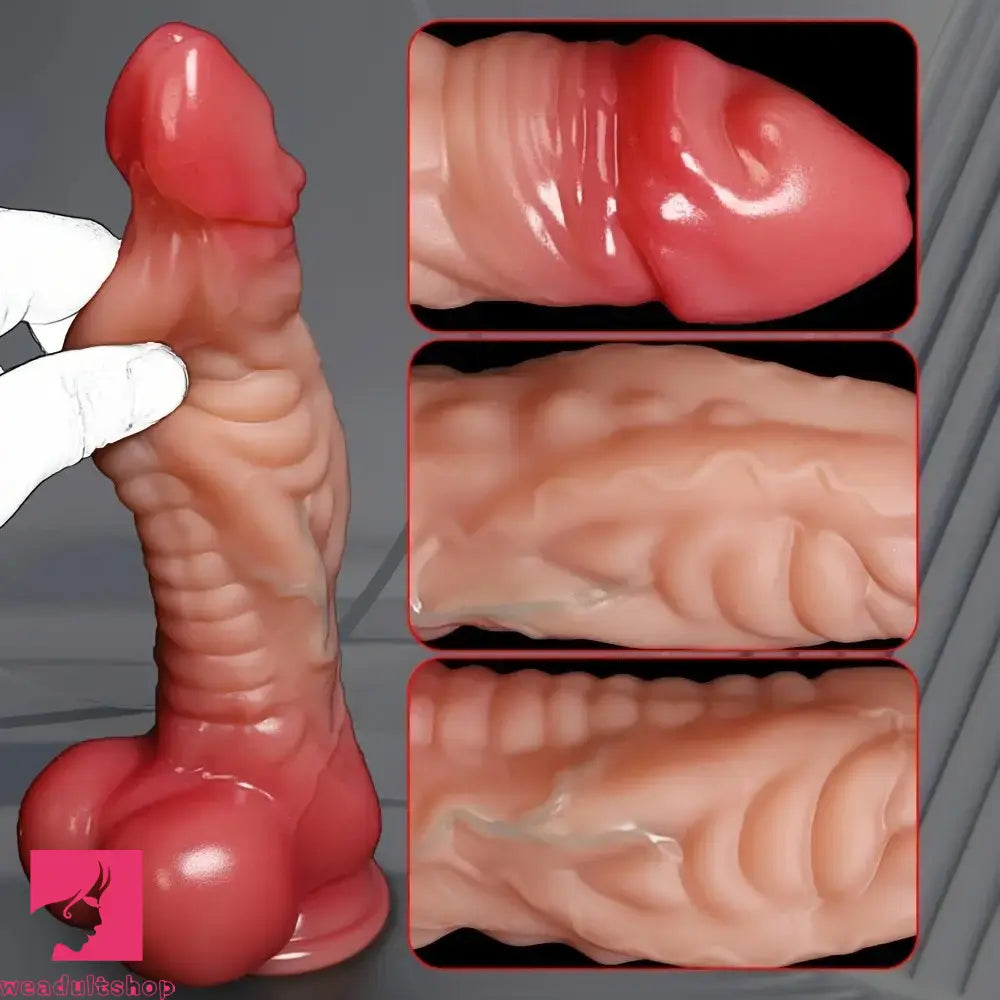 8.46in Vibrating Heated Thrusting Dragon Monster Lifelike Big Dildo For Sex