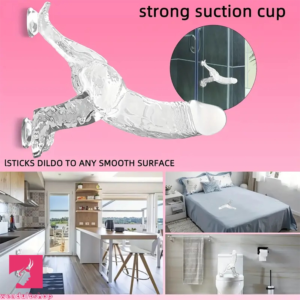 7.81in Dragon PVC Dildo For Offhand Prostate Massage Fantasy Dildo