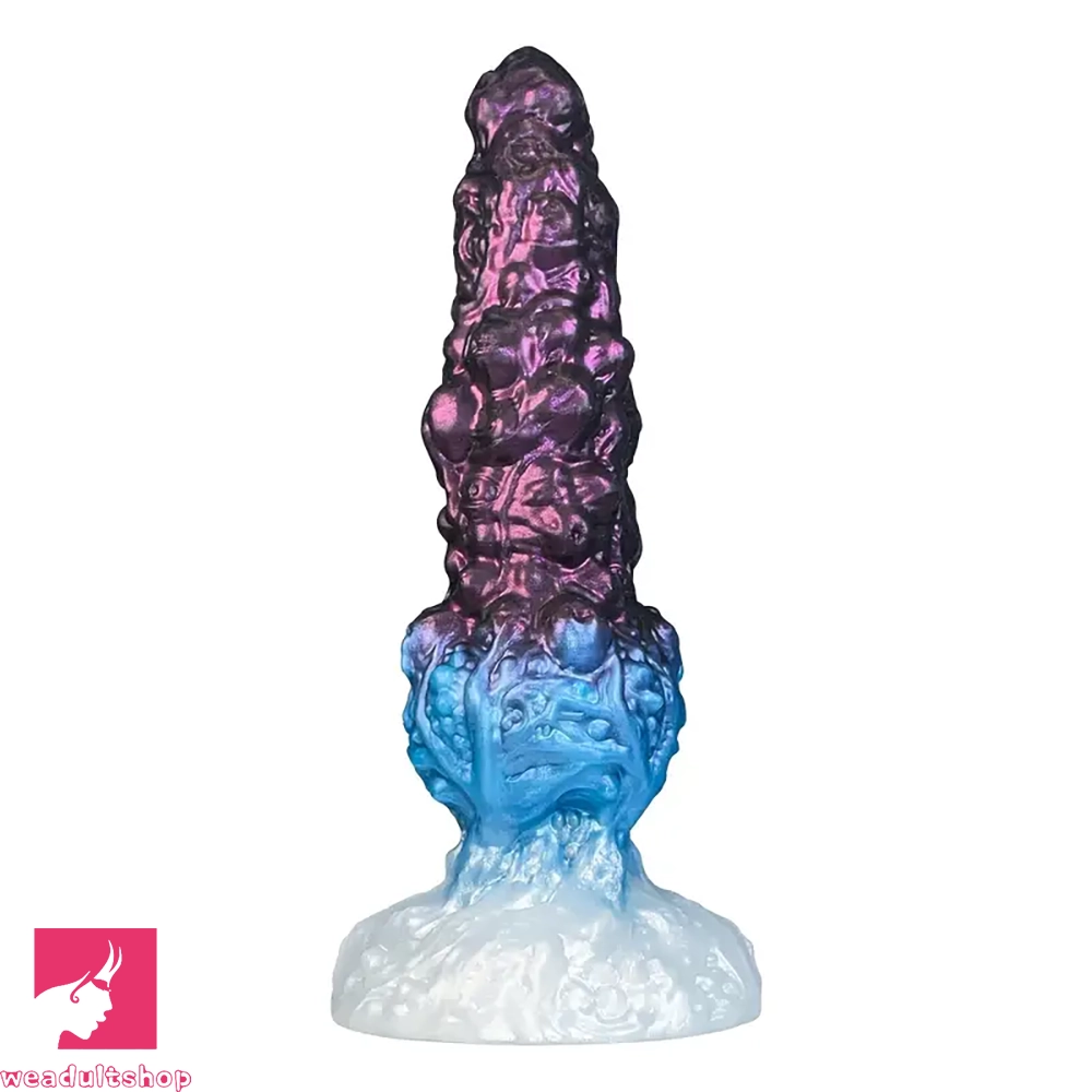 9.84in Fantasy Monster Dildo Large Thick Shape Silicone Soft Clit Dildo