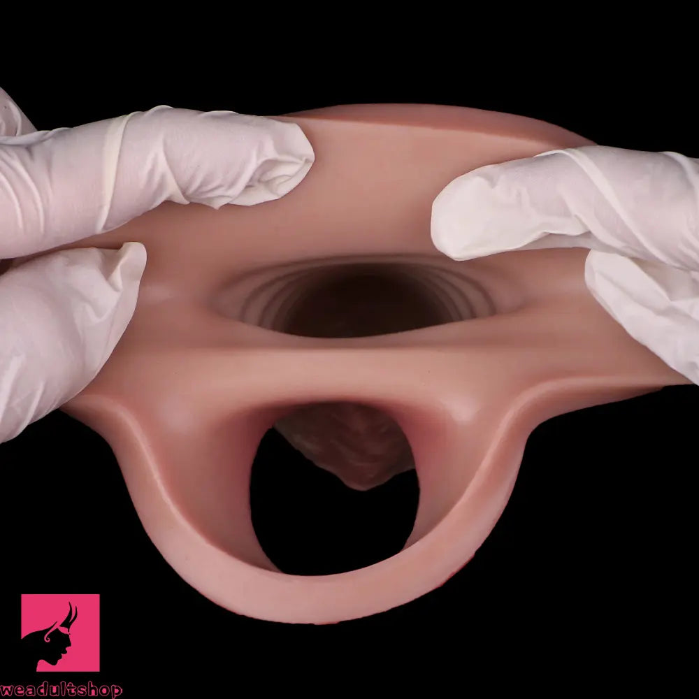 6.37in Vacuum Hollow Cock Sleeve Dildo For Lengthened Thickened Toy