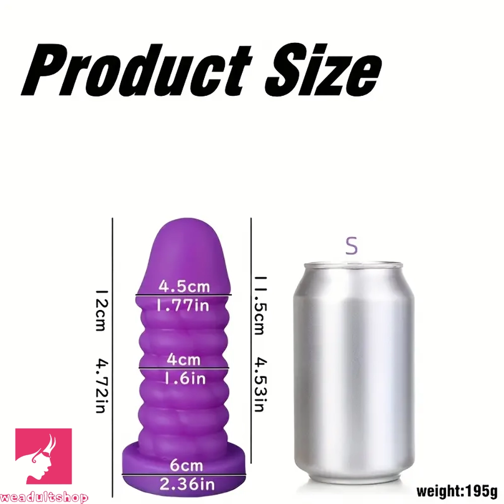 4.72in 5.9in 6.69in 7.87in 9.06in 10.24in Large Anal Plug Dildo Clit Toy