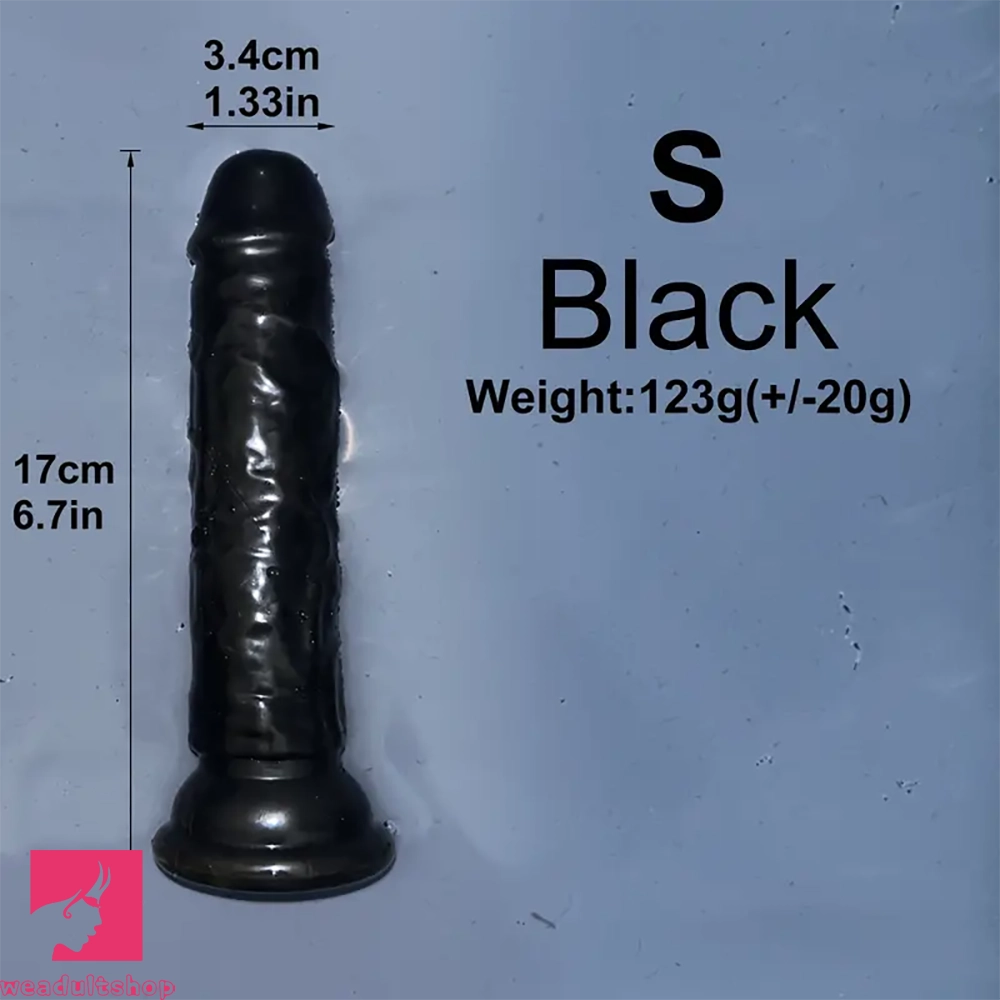 6.1in 6.7in 7.48in 8.26in 9.05in Soft Realistic Jelly Transparent Prostate Dildo