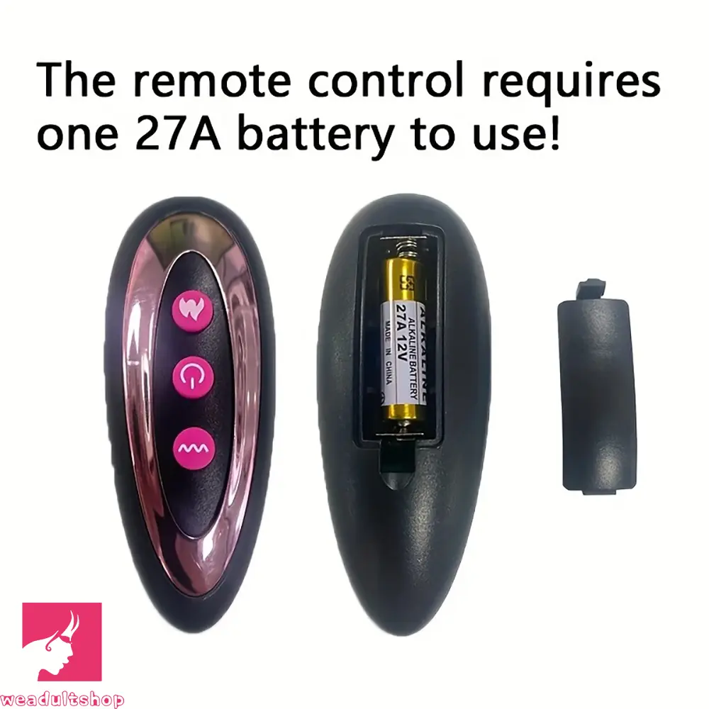 8.66in Vibrating Heating Thrusting Soft Silicone Automatic Dildo For Clit