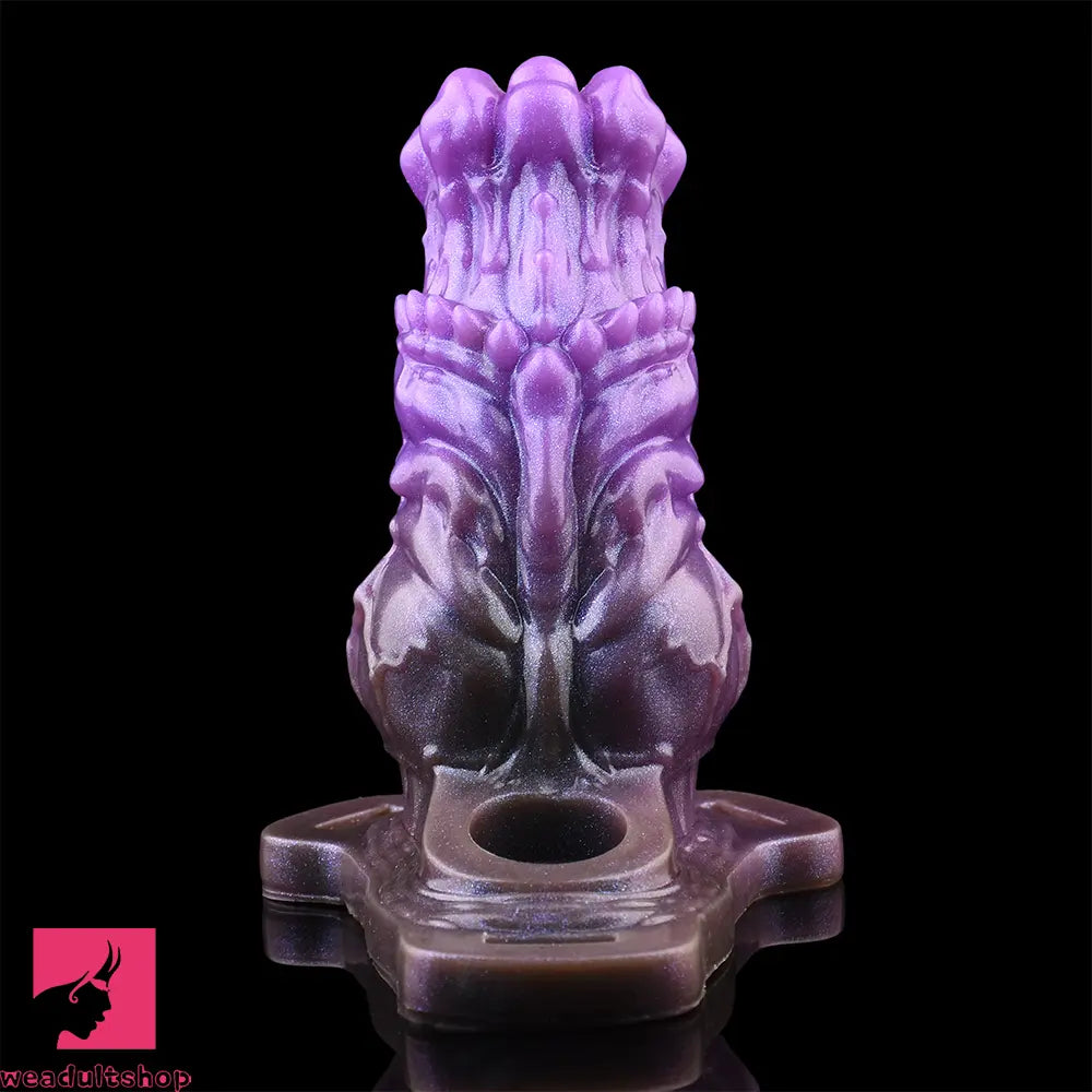 5.55in Dragon Silicone Floppy Beast Creature Fantasy Hollow Dildo Sleeve