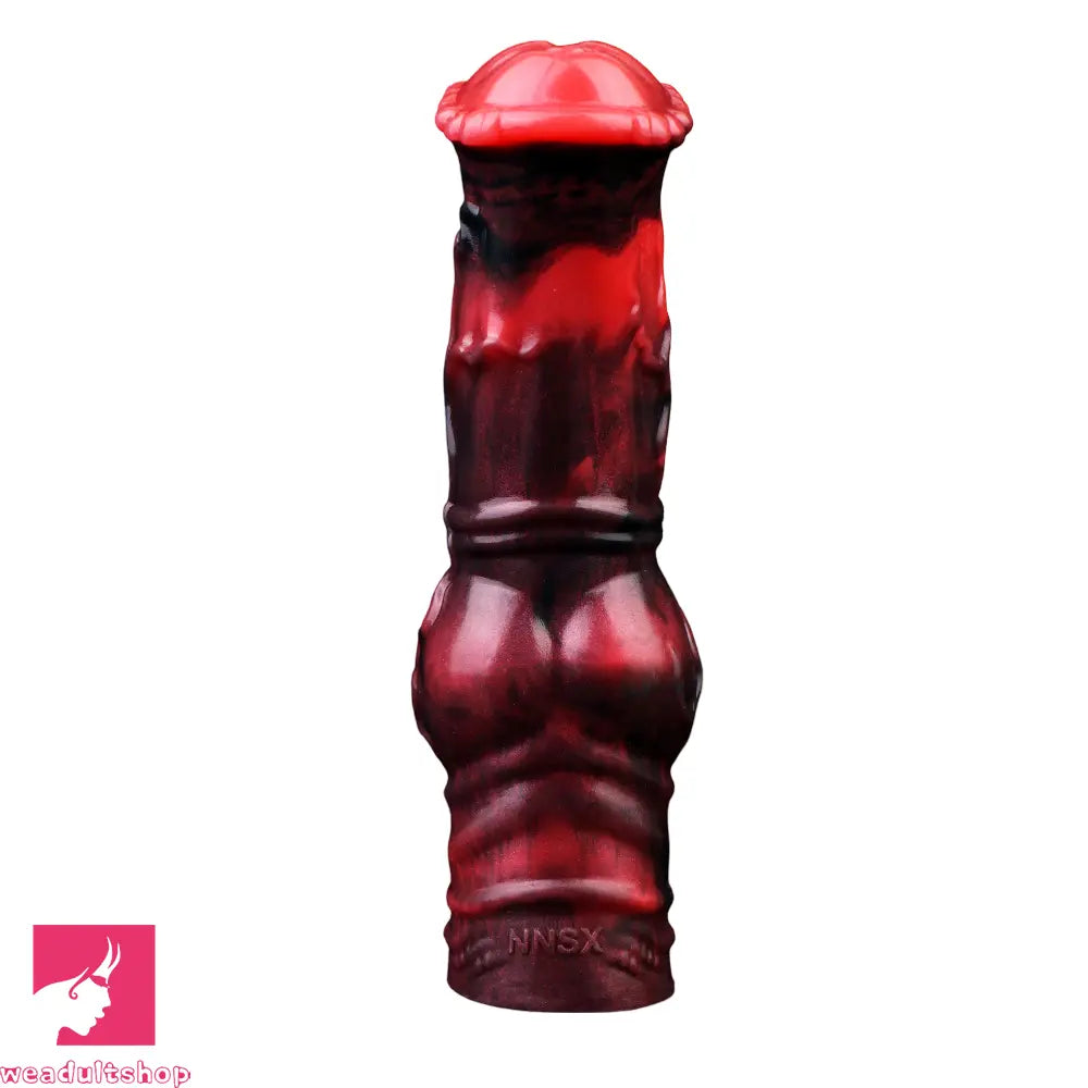 6.18in 7.01in 7.95in Horse Knot Animal Soft Dildo Sleeve Penis Extender
