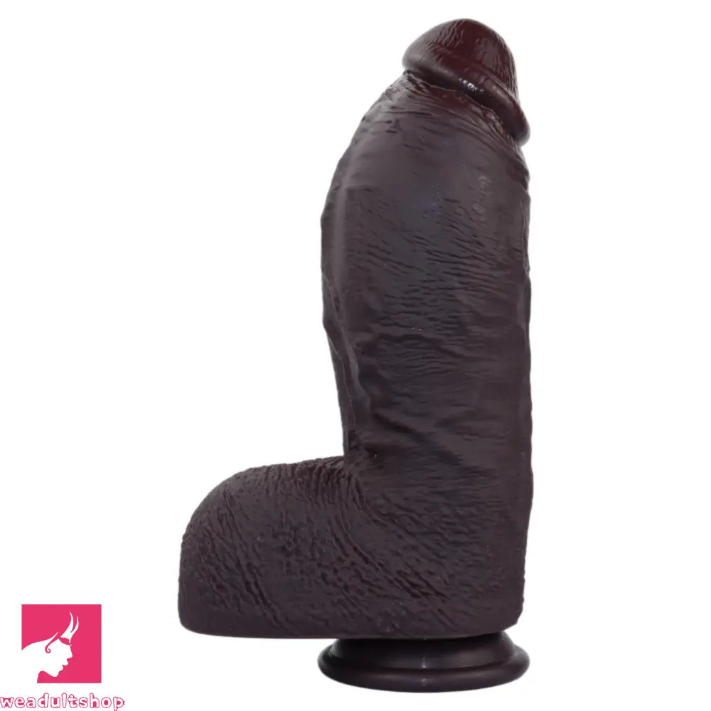 9.64in Real Skin Thick Big Dildo G-Spot Stimulator Anal Dilator Adult Erotic Toy