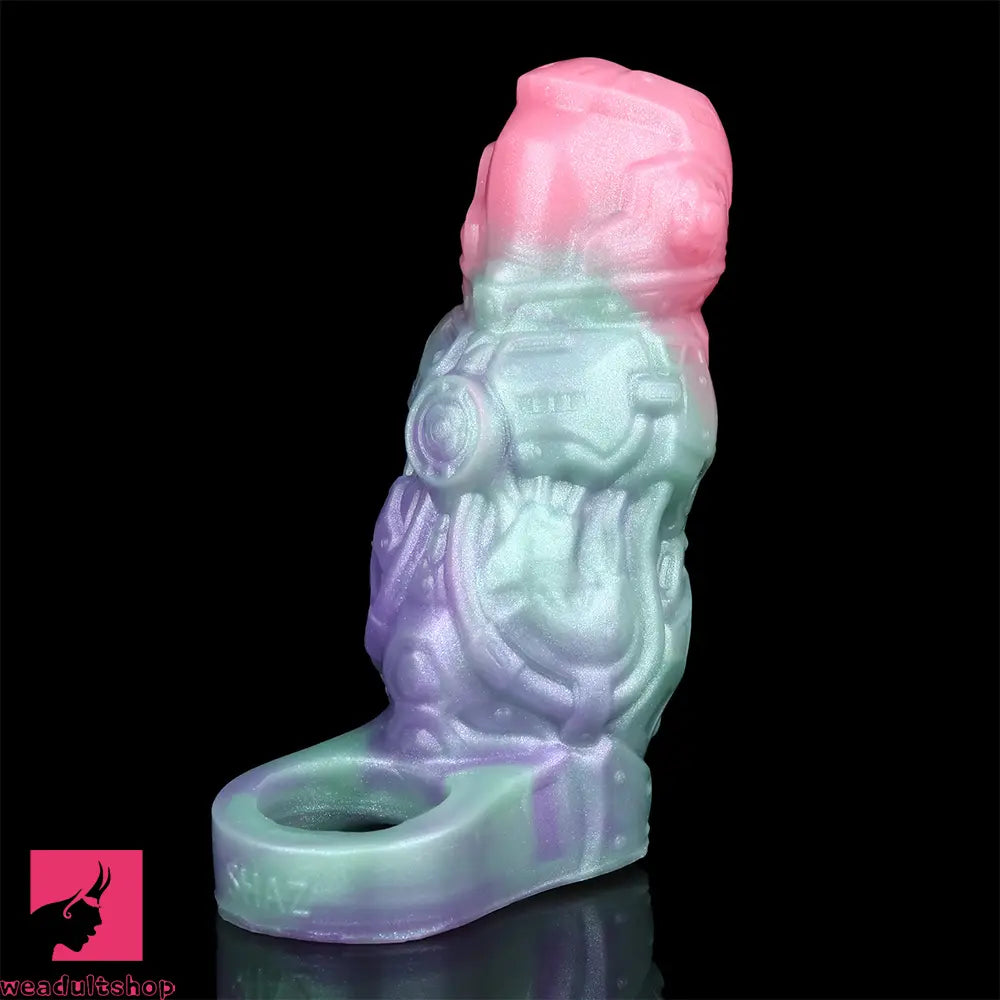 4.72in Nesting Maw SHAZ-3013 Fantasy Hollow Dildo Cock Sleeve Extension