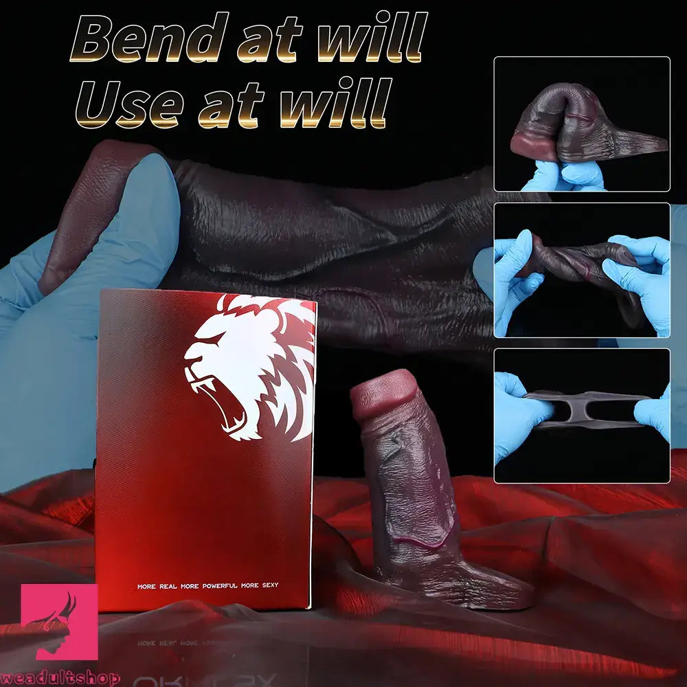 4.13in 4.92in 6.1in Real Skin-Friendly Stretchable Hollow Dildo Sleeve Toy