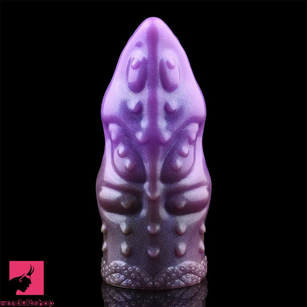 6.14in Tentacle Fantasy Hollow Silicone Dildo Sleeve For Cock Enlargement